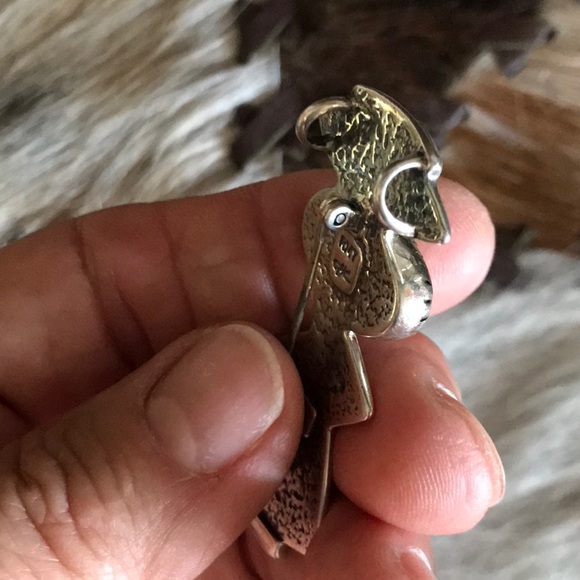 VINTAGE STERLING PENDANT OR PEN RODERICK TENORIO - Picture 4 of 4